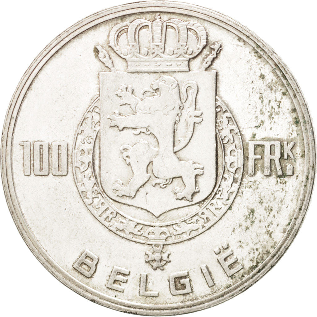 Belgique, Régence du Prince Charles, 100 Francs 1948, KM 139.1