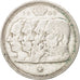 BELGIUM, 100 Francs, 100 Frank, 1948, KM #139.1, VF(30-35), Silver, 33, 17.88