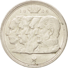 Coin, Belgium, 100 Francs, 100 Frank, 1948, AU(55-58), Silver, KM:138.1