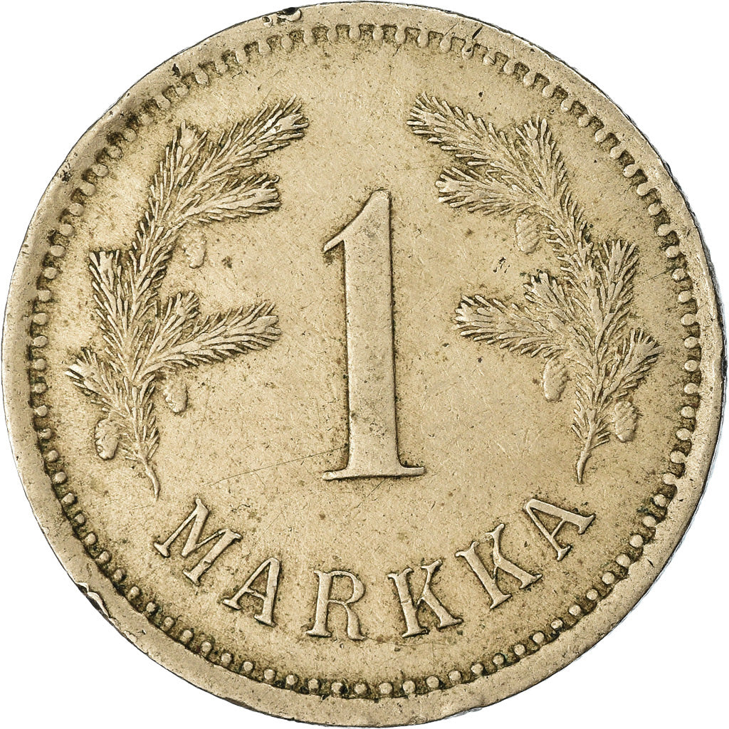 Coin, Finland, Markka, 1921, EF(40-45), Copper-nickel, KM:27