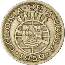 Coin, Angola, 50 Centavos, 1950, EF(40-45), Nickel-Bronze, KM:72