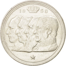 Coin, Belgium, 100 Francs, 100 Frank, 1950, EF(40-45), Silver, KM:138.1