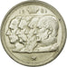 Coin, Belgium, 100 Francs, 100 Frank, 1951, EF(40-45), Silver, KM:139.1