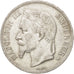 FRANCE, Napoléon III, 5 Francs, 1869, Strasbourg, KM #799.2, VF(30-35), Silver,