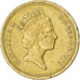 Coin, Great Britain, Elizabeth II, Pound, 1993, EF(40-45), Nickel-brass, KM:964