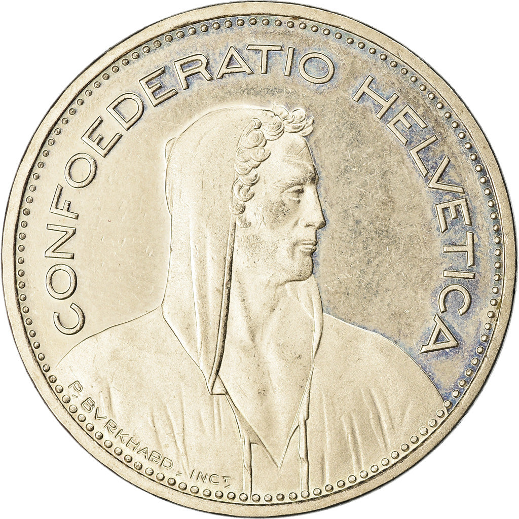 Monnaie, Suisse, 5 Francs, 1986, Bern, SUP, Copper-nickel, KM:40a.3