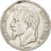 FRANCE, Napoléon III, 5 Francs, 1867, Strasbourg, KM #799.2, VF(30-35), Silver,