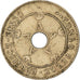 Coin, Belgian Congo, 10 Centimes, 1927, Heaton, EF(40-45), Copper-nickel, KM:18