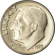 Coin, United States, Roosevelt Dime, Dime, 1975, U.S. Mint, Philadelphia