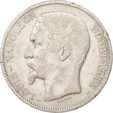 Deuxième République, 5 Francs Louis-Napoléon Bonaparte, 1852 A, KM 773.1