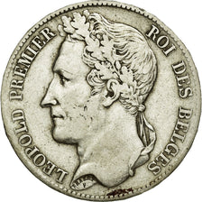 Coin, Belgium, Leopold I, 5 Francs, 5 Frank, 1848, VF(30-35), Silver, KM:3.2