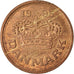 Coin, Denmark, Margrethe II, 25 Öre, 1995, EF(40-45), Bronze, KM:868.1