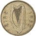 Moneda, REPÚBLICA DE IRLANDA, Shilling, 1955, MBC, Cobre - níquel, KM:14A