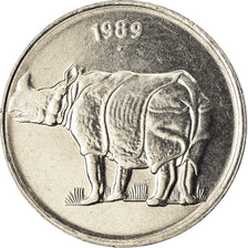 Münze, INDIA-REPUBLIC, 25 Paise, 1989, SS, Copper-nickel, KM:49.5