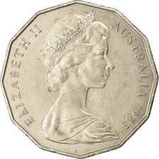 Coin, Australia, Elizabeth II, 50 Cents, 1983, EF(40-45), Copper-nickel, KM:68