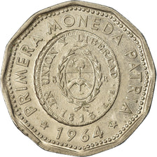 Monnaie, Argentine, 25 Pesos, 1964, TTB, Nickel Clad Steel, KM:61