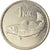 Moneta, Islandia, Krona, 1992, EF(40-45), Nickel platerowany stalą, KM:27A