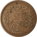 Monnaie, Tunisie, Muhammad al-Hadi Bey, 5 Centimes, 1904, Paris, TB, Bronze