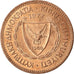 Moneta, Cipro, 5 Mils, 1977, BB, Bronzo, KM:39