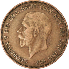 Coin, Great Britain, George V, Penny, 1934, VF(20-25), Bronze, KM:838