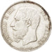 BELGIUM, 5 Francs, 5 Frank, 1868, KM #24, VF(30-35), Silver, 24.93