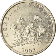 Monnaie, Croatie, 50 Lipa, 2002, TTB, Nickel plated steel, KM:19
