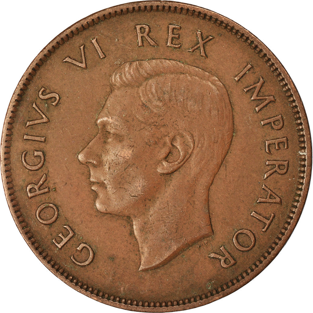 Monnaie, Afrique du Sud, George VI, Penny, 1940, TTB, Bronze, KM:25