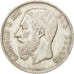 BELGIUM, 5 Francs, 5 Frank, 1869, KM #24, VF(30-35), Silver, 24.91