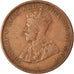 Moeda, Ceilão, George V, Cent, 1925, EF(40-45), Cobre, KM:107