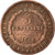 Moneta, STATI ITALIANI, SARDINIA, Carlo Felice, 5 Centesimi, 1826, Genoa, MB+