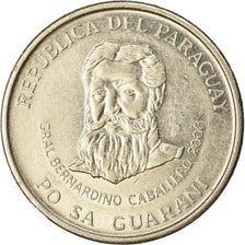 Moneta, Paraguay, 500 Guaranies, 2008, BB, Nichel-acciaio, KM:195a
