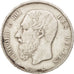 BELGIUM, 5 Francs, 5 Frank, 1872, KM #24, VF(30-35), Silver, 24.93