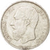 BELGIUM, 5 Francs, 5 Frank, 1872, KM #24, EF(40-45), Silver, 24.97
