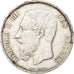 Moneta, Belgio, Leopold II, 5 Francs, 5 Frank, 1873, MB+, Argento, KM:24