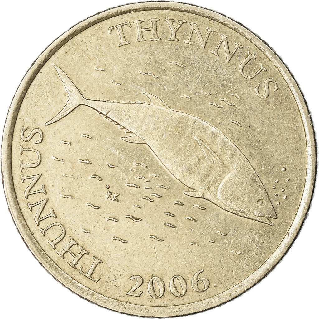 Münze, Kroatien, 2 Kune, 2006, SS, Copper-Nickel-Zinc, KM:21