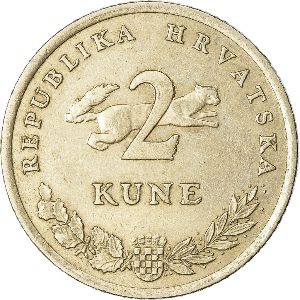 Münze, Kroatien, 2 Kune, 2006, SS, Copper-Nickel-Zinc, KM:21