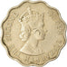 Coin, Mauritius, Elizabeth II, 10 Cents, 1957, EF(40-45), Copper-nickel, KM:33
