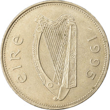 Moneta, REPUBBLICA D’IRLANDA, Punt, Pound, 1995, BB, Rame-nichel, KM:27