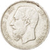 BELGIUM, 5 Francs, 5 Frank, 1873, KM #24, EF(40-45), Silver, 24.94