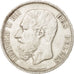 BELGIUM, 5 Francs, 5 Frank, 1875, KM #24, EF(40-45), Silver, 24.86