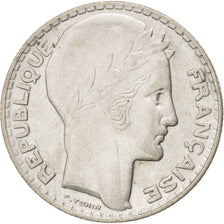 Moneda, Francia, Turin, 10 Francs, 1929, MBC+, Plata, KM:878, Gadoury:801