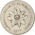 Coin, Madagascar, 5 Francs, Ariary, 1977, Paris, EF(40-45), Stainless Steel