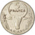 Moeda, Madagáscar, 5 Francs, Ariary, 1977, Paris, EF(40-45), Aço Inoxidável