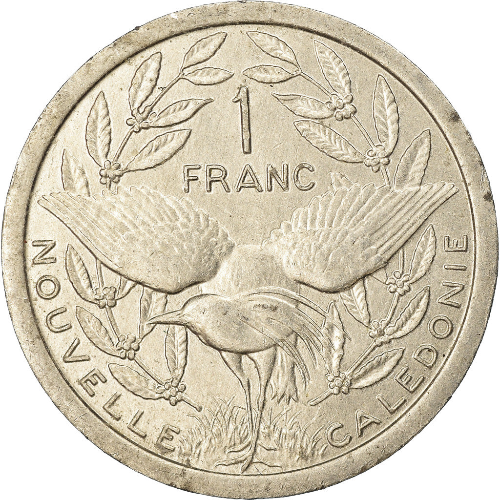 Coin, New Caledonia, Franc, 2005, Paris, EF(40-45), Aluminum, KM:10