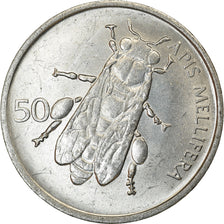 Coin, Slovenia, 50 Stotinov, 1992, EF(40-45), Aluminum, KM:3