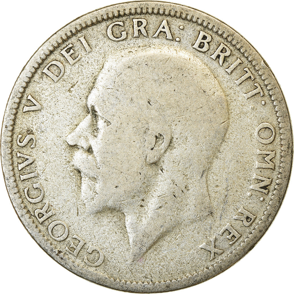 Coin, Great Britain, George V, Florin, Two Shillings, 1928, VF(20-25), Silver