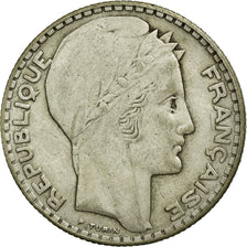 Moneda, Francia, Turin, 10 Francs, 1932, MBC, Plata, KM:878, Gadoury:801