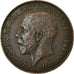 Münze, Großbritannien, George V, Farthing, 1925, S, Bronze, KM:808.2