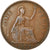 Moneta, Wielka Brytania, George VI, Penny, 1946, VF(30-35), Bronze, KM:845