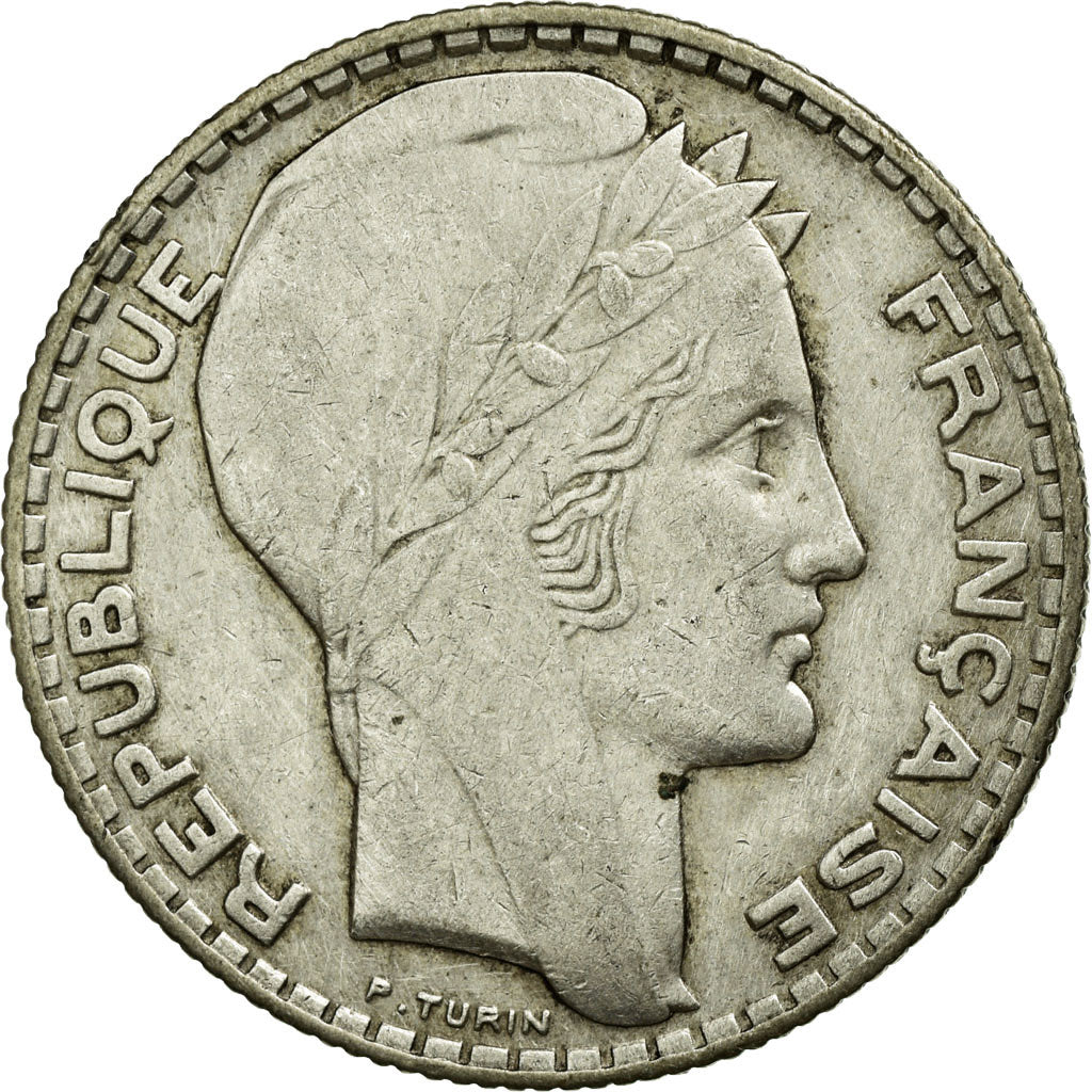Munten, Frankrijk, Turin, 10 Francs, 1932, ZF, Zilver, KM:878, Gadoury:801
